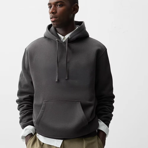 Vente en gros de sweat à capuche décontracté pour hommes avec logo personnalisé sweat à capuche pour homme grande taille pull sweat à capuche blanc - Product Image 1