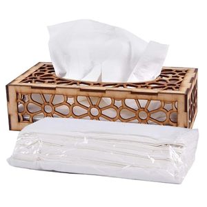 Nouvel arrivage de porte-mouchoirs décoratifs en bois pour table Mélange parfait de fonctionnalité et de style pour la décoration intérieure de la maison - Product Image 5