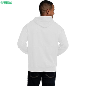 Sweat-shirt à capuche unisexe à manches longues, coupe classique, en molleton écologique/éponge française, avec logo personnalisé, 100% coton, thermique, épais - Product Image 4