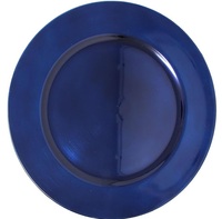 Assiettes de présentation en argent Assiette de service pour table à dîner Fêtes de mariage Anniversaire et autres cadeaux d'occasion