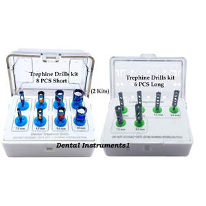 ชุดดอกสว่านทันตกรรมแบบยาวและแบบสั้น 2 ชุด - Product Image 1