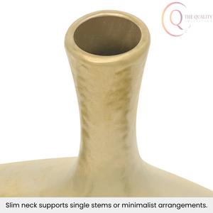 Vase décoratif en métal pour table avec motif artistique et aspect haut de gamme, parfait pour les objets de décoration, les tables consoles - Product Image 6