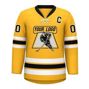 Equipo Hockey Jerseys Sublimado Hockey sobre hielo Jersey Fabricante Personalizado Poliéster Ropa Deportiva Hombres - Product Image 1