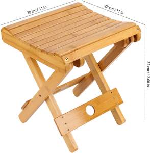 เก้าอี้ไม้ไผ่ธรรมชาติทําด้วยมือที่ขายดีที่สุดสําหรับเฟอร์นิเจอร์ในบ้านหรือปิกนิกผลิตจากเวียดนาม 100% - Product Image 2