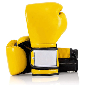 Gants de boxe en cuir professionnels personnalisables 8oz avec motif imprimé pour adultes et enfants pour l'entraînement professionnel - Product Image 5