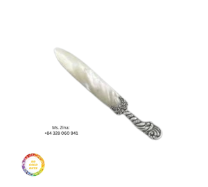 Ouvre-lettres en nacre Design personnalisé selon la demande du client Propre logo disponible - Product Image 1