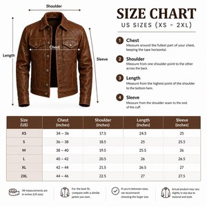 Blouson moto homme en cuir véritable marron, style urbain, écologique, teint uni, col rabattu, simple boutonnage, coupe droite, automne - Product Image 5