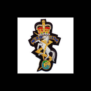 Parches bordados a mano personalizados con hilo de latón, parches de tela de sarga, bordado a mano con hilo de latón, insignia de moda para uniformes - Product Image 2