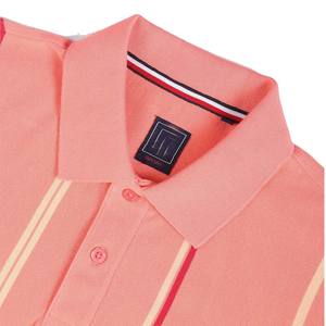 Ropa informal para hombre, polos, superventas, nuevo diseño a rayas, logotipo personalizado, polos transpirables de Color sólido para hombre - Product Image 2