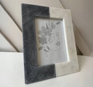 Marble Photo <b>Frame</b>; 9 1/2" X 7 1/4" - Product Image 2