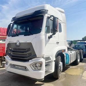 Howo 6x4 Second Hand Truck Head Euro 5 Emission Standard Heavy <b>Tractor</b> Truck with Diesel Fuel Used Condition for Truck <b>Trailer</b> - Product Image 1