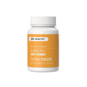 K-Healthy Key Point Nutrition essentielle pour adultes Calcium Magnésium Zinc 500mg 30 comprimés - Product Image 1