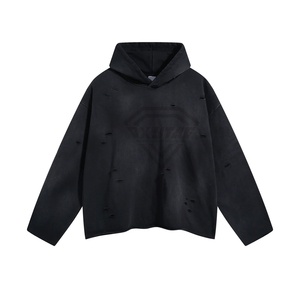 Sudaderas con Capucha para Hombre de Alta Calidad, Transpirables, Lavado Ácido, Diseño Moderno, Secado Rápido, Estilo Vintage, Cómodas - Product Image 6