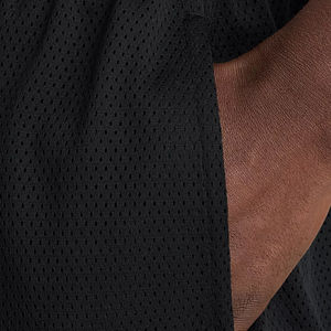 Verano 2025, venta al por mayor, pantalones cortos de malla de gimnasio de secado rápido para hombres de alta calidad, patrón sólido, estilo informal de talla grande para uso en exteriores a la venta - Product Image 6