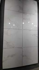 Azulejos de porcelana pulida antideslizante con acabado mate brillante de 80x80 cm, detalles de fabricación india para uso en interiores - Product Image 4