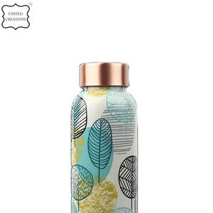 Botella de cobre impresa de la mejor calidad, característica de bebida directa hecha a mano, botella de cobre impresa de último diseño - Product Image 2