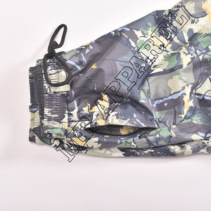 Pantalon de neige baggy imperméable à imprimé camouflage d'hiver pour hommes avec doublure chaude et plusieurs poches cargo - Product Image 4