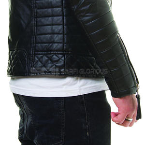 Nueva chaqueta de cuero transpirable 2025, chaquetas de cuero de piel de vaca auténtica para hombre, chaqueta de cuero de alta calidad personalizada para hombre - Product Image 2