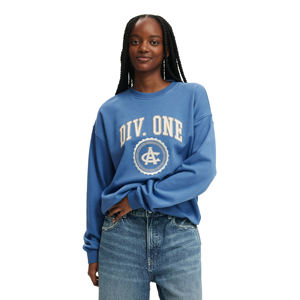 Sudadera de Invierno con Logotipo Bordado Personalizado en la Parte Delantera, Cuello Alto, Felpa, Color Sólido, Estilo Holgado para Mujer - Product Image 1