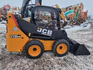 2018 JCB 135HD รถตักขนาดเล็กใช้กับโหลดเดอร์โหลด1ตันส่วนประกอบสำคัญได้แก่เครื่องยนต์มอเตอร์ลูกปืนเกียร์ - Product Image 4
