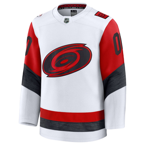 Jersey de hockey personalizado blanco y rojo para hombre, ropa deportiva de retazos ligera de manga larga, ropa de calle atlética cómoda, Top - Product Image 2