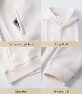 Sudadera con Capucha de Invierno para Hombre, Tejido de Forro Polar, Secado Rápido, Transpirable, Colores y Logotipo Personalizados, Diseño a Medida - Product Image 6