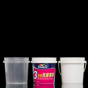 Pro-Design Plastic Round Bucket 1 To 2 Liter With Lid For <b>Paint</b> Storage - Product Image 5