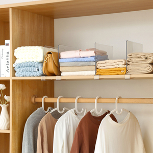 Almacén Acrílico Armario Monedero Divisor Bolsos Estante <span class=keywords><strong>Divisores</strong></span> Para Almacenar Ropa - Product Image 3