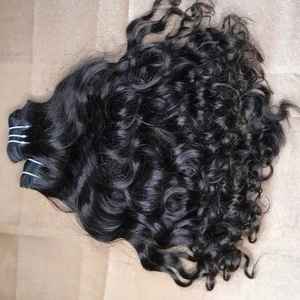 Indian Temple Water Wave 100% Extensiones de cabello humano virgen Sin procesar Raw Single Drawn Double Genius Trama Alineación de cutículas - Product Image 2