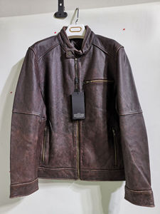 Veste en cuir de haute qualité pour hommes du Pakistan pour l'hiver Nouvelle veste en cuir de moto de haute qualité la plus populaire - Product Image 4