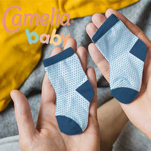 Lot de 3 paires de chaussettes pour bébé garçon en coton 100% tricoté, respirantes, antidérapantes, style décontracté, avec motif de dessin animé imprimé pour l'été et le printemps - Product Image 5