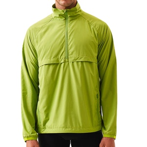 เสื้อแจ็คเก็ตกันลมแบบมีฮู้ดสำหรับทุกเพศ ลดราคาพิเศษ ชุดออกกำลังกายวิ่งจ๊อกกิ้ง ไซส์ใหญ่ ผลิตจากโพลีเอสเตอร์ 100% สำหรับผู้ชาย - Product Image 1