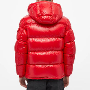 Veste d'hiver à capuche épaisse de haute qualité pour hommes, haut chaud pour la saison en style de rue en tissu de toile durable - Product Image 5