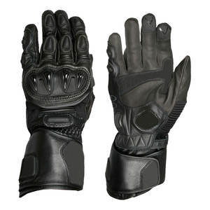 Gants de course automobile et moto à grande vitesse Nouveau style Gants de sport longs en cuir avec protection UV Écran tactile Caractéristiques de sécurité - Product Image 3