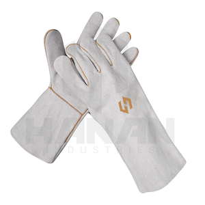 Gants de sécurité de soudage personnalisés Gants de travail ignifuges en cuir de qualité supérieure pour usage industriel à bas prix de gros du Pakistan - Product Image 5