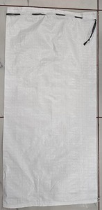 Sac en ficelle à col blanc, matériau 50 GSM, sacs tissés en PP, 50*80 CM, sac tissé en blé pour l'agriculture, le stockage du riz et du sable - Product Image 2