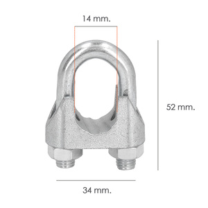 Fascette galvanizzate 14 mm (9/16 pollici) per uso domestico - Product Image 3