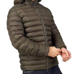 <b>Bubble</b> <b>Coat</b> Hooded Thick Winter Shiny Men Jacket Men's <b>Bubble</b> Puffer Jackets OEM Custom Logo Men Padded Down <b>Coats</b> - Product Image 1