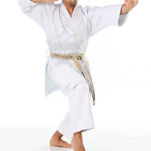 ชุดกีฬาคาราเต้ของผู้ใหญ่แขนยาวชุดเสื้อคาราเต้ผลิตจากปากีสถาน - Product Image 2