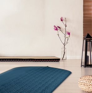 ของขวัญอิสลามพรีเมี่ยมอิสลาม Sejadah การออกแบบสัมผัสโพลีเอสเตอร์ TAKVA เสื่อสวดมนต์คลาสสิกสําหรับชาวมุสลิมจากคอลเลกชัน Sashiko - Product Image 1