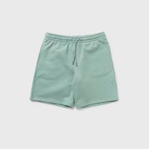 Short de survêtement personnalisé pour hommes en molleton de coton taille élastique motif solide style décontracté à prix bon marché vente en gros - Product Image 1