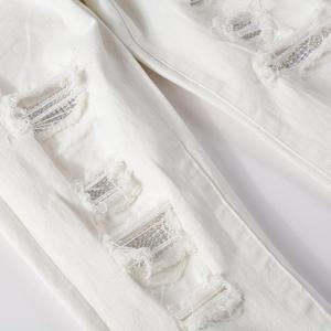 2025 Offre Spéciale de haute qualité 100% coton hommes coupe droite Denim jean conception personnalisée bouton mouche lumière couleur moyenne pour l'automne - Product Image 6