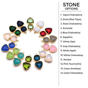 Pink Tourmaline <b>Quartz</b> 10mm Bezel Charm 925 Silver Jewelry Making Charms - Product Image 5