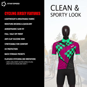 Maillot de Ciclismo Personalizado, Ligero, Antibacteriano, Ecológico, Transpirable, de Secado Rápido, Manga Larga para Hombre - Product Image 5