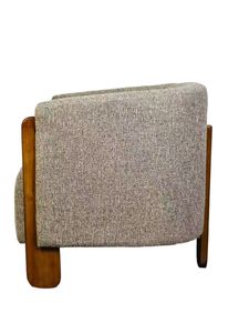 Fauteuil d'appoint en bois rembourré sur mesure pour salon, OEM ODM disponible - Product Image 4