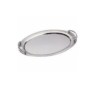Multipurpose large metal <b>platter</b> designed for home dining, buffet parties, hotel, restaurant, and event catering - Product Image 1