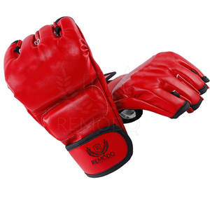 Gants de MMA de fabricant de services OEM Gants de MMA de boxe taille personnalisée Gants de MMA fabriqués en cuir - Product Image 1