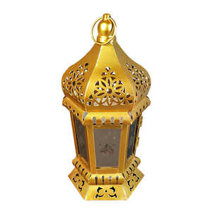 Unique Luxury Moroccan <b>Lantern</b> <b>Candle</b> <b>Holder</b> for Home Use Decorative Table Decor Lighting Decor Golden Moroccan <b>Lantern</b> - Product Image 2