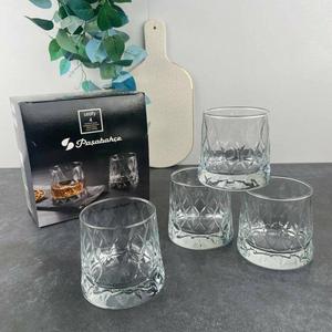 PAŞABAHÇE whisky a foglia 420194 di vetro