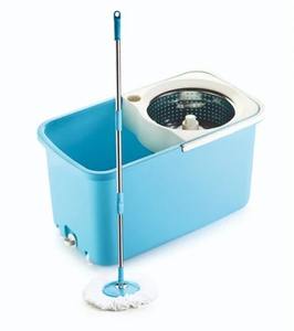 Juego de Mopa Giratoria Anax Easy Mop con Cubeta de Plástico, Rotación de 360 Grados, Multiusos, para Limpieza del Hogar, Hotel, Oficina, Hecho en India - Product Image 4